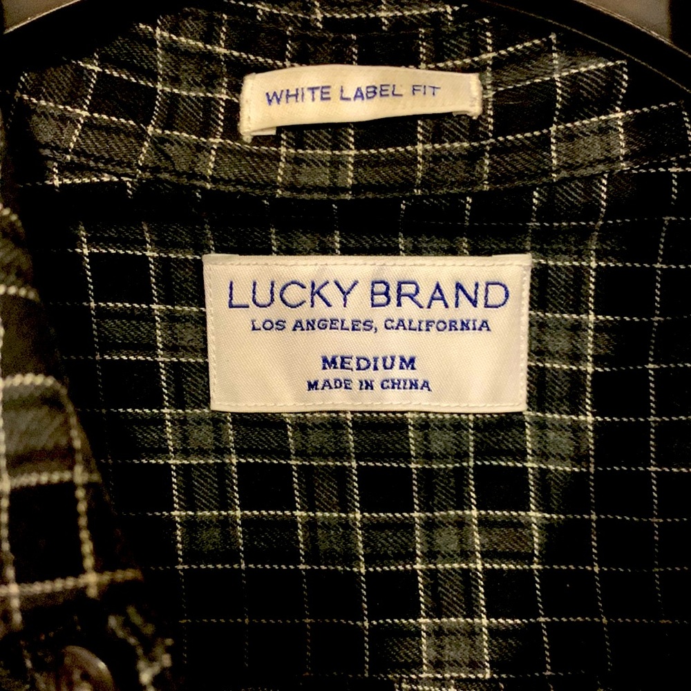 Lucky Long sleeve button up Pitch in Color B.A.H. Clique